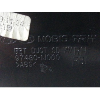 Recambio de rejilla aireadora para hyundai i20 1.4 crdi cat referencia OEM IAM 974801J000 LADO DERECHO 