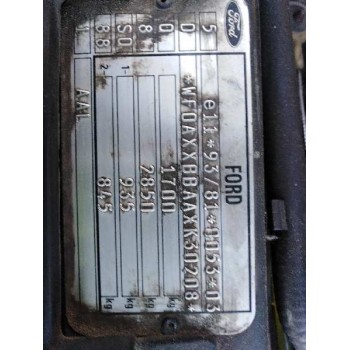 ford escort berlina/turnier del año 1999