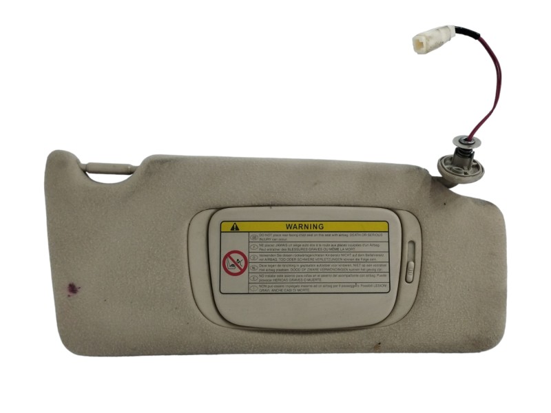 Recambio de parasol derecho para lexus rx 3.3 v6 24v cat referencia OEM IAM VL4259828603 Recambio de parasol derecho para lexus rx 3.3 v6 24v cat referencia OEM IAM VL4259828603