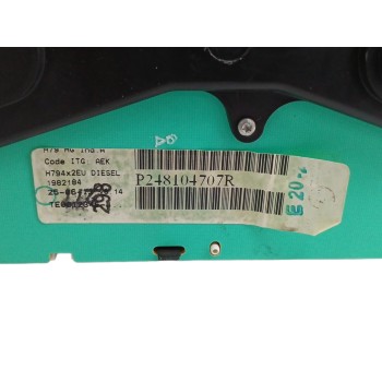 Recambio de cuadro instrumentos para dacia duster 1.5 dci diesel fap cat referencia OEM IAM P248104707R  