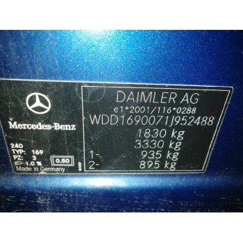 mercedes-benz clase a (w169) del año 2011