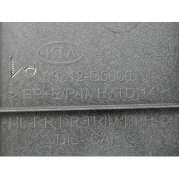 Recambio de guarnecido puerta trasera izquierda para kia niro (2016 - ...) drive referencia OEM IAM 83312G5000  