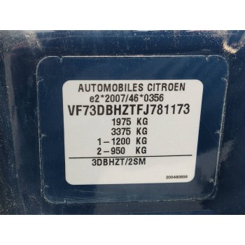 Recambio de carroceria corte para citroën c4 picasso 1.6 blue-hdi fap referencia OEM IAM   