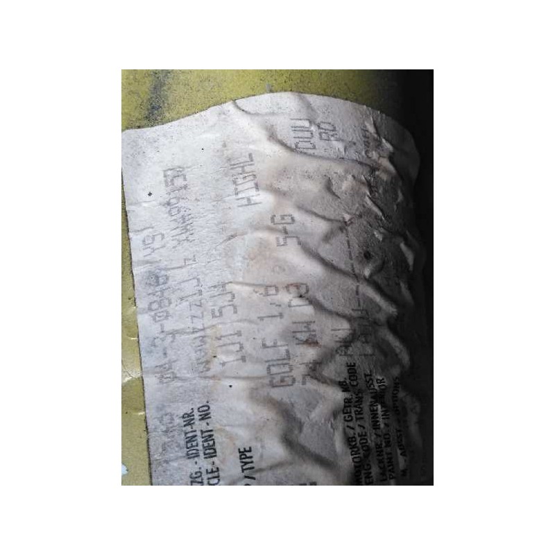 VOLKSWAGEN GOLF IV (1J1) 1999