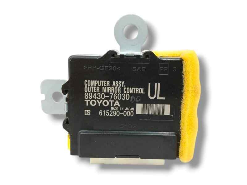 Recambio de modulo electronico para lexus ux(za10) (2018) 2.0 hibrido referencia OEM IAM 8943076030 615290000 Recambio de modulo electronico para lexus ux(za10) (2018) 2.0 hibrido referencia OEM IAM 8943076030 615290000