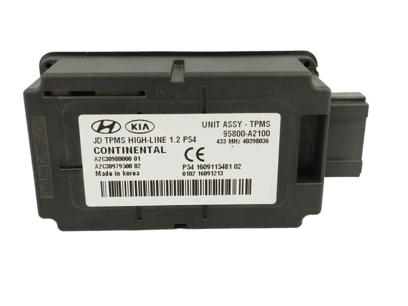 Recambio de modulo electronico para kia cee´d 1.4 cat referencia OEM IAM 95800A2100 A2C30980000 