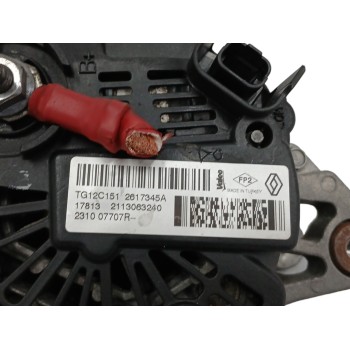 Recambio de alternador para dacia duster 1.5 dci diesel fap cat referencia OEM IAM 231007707R TG12C151 2617345A