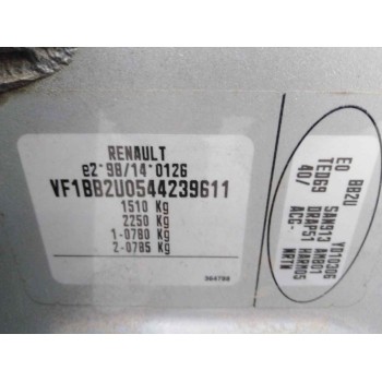 renault clio ii fase ii (b/cb0) del año 2010