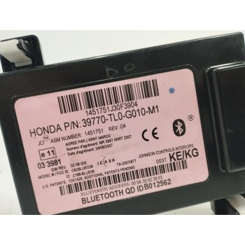 Recambio de modulo electronico para honda accord tourer (cw) 2.2 dtec cat referencia OEM IAM 39770TL0G010M1  