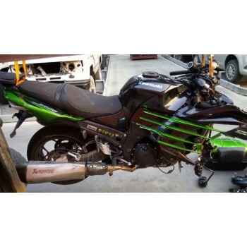 kawasaki zzr 1400 del año 2015