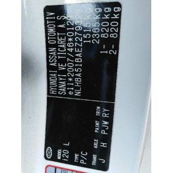 hyundai i20 i (pb, pbt) del año 2014