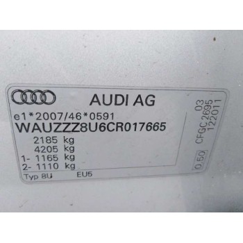 audi q3 (8u) del año 2012