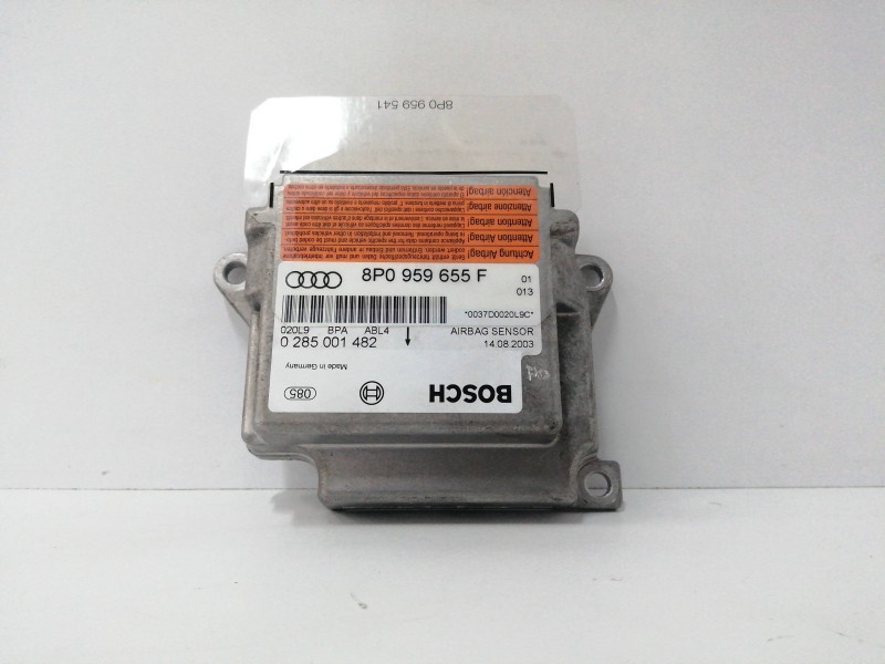 Recambio de centralita airbag para audi a3 (8p) 1.9 tdi referencia OEM IAM 8P0959655F 0281001482 