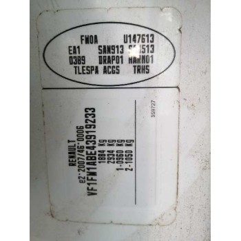 renault kangoo express (fw0/1_) del año 2010