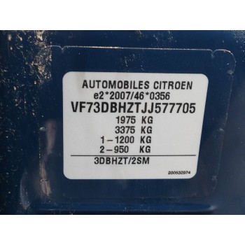 Recambio de carroceria corte para citroën c4 picasso 1.6 blue-hdi fap referencia OEM IAM   