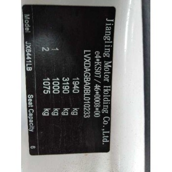 landwind cv9 del año 2013