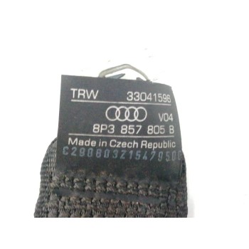 Recambio de cinturon seguridad trasero izquierdo para audi a3 (8p) 1.9 tdi referencia OEM IAM 8P3857805B  