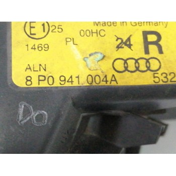 Recambio de faro derecho para audi a3 (8p) 1.9 tdi referencia OEM IAM 8P0941004A PARA PULIR 0301206202
