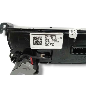 Recambio de mando climatizador para kia niro (2016 - ...) drive referencia OEM IAM 97250G5CF0  