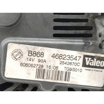 Recambio de alternador para fiat grande punto (199) 1.3 16v jtd cat referencia OEM IAM 90A  
