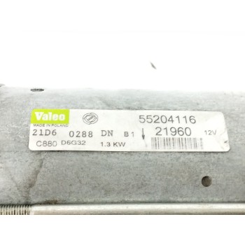 Recambio de motor arranque para fiat grande punto (199) 1.3 16v jtd cat referencia OEM IAM   
