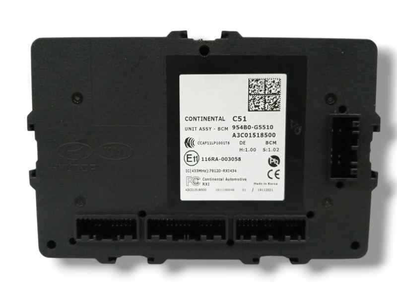 Recambio de modulo electronico para kia niro (2016 - ...) drive referencia OEM IAM 954B0G5510 A3C01518500 Recambio de modulo electronico para kia niro (2016 - ...) drive referencia OEM IAM 954B0G5510 A3C01518500