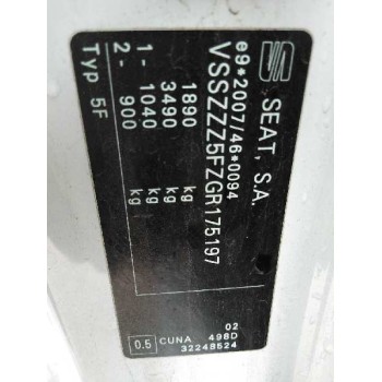 seat leon sc (5f5) del año 2016