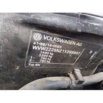 volkswagen polo berlina (6n2) del año 2001