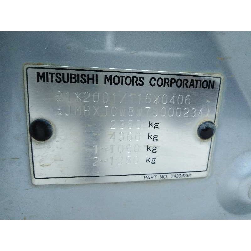 MITSUBISHI OUTLANDER II (CW_W) 2007