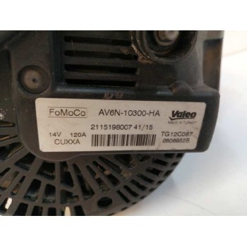 Recambio de alternador para ford focus lim. 1.6 16v ti-vct cat referencia OEM IAM AV6N10300HA 120A 