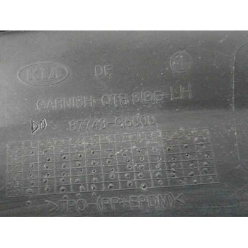Recambio de aletin trasero izquierdo para kia niro e-niro drive referencia OEM IAM 87743G5000  