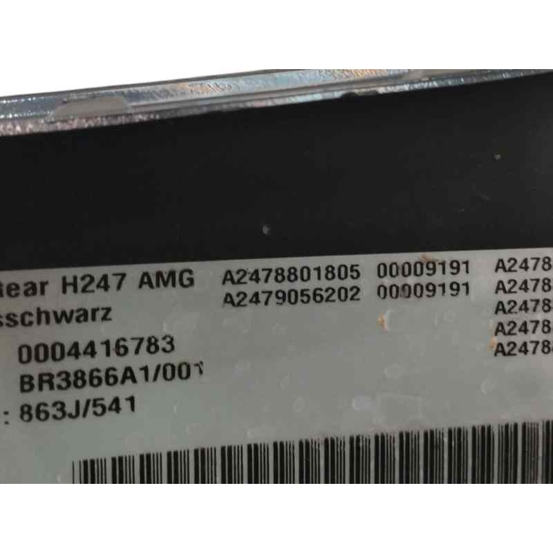 PARAGOLPES TRASERO A2479056202