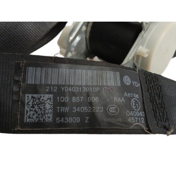 Recambio de cinturon seguridad trasero derecho para volkswagen eos (1f7) 1.4 16v tsi referencia OEM IAM 1Q0857806  