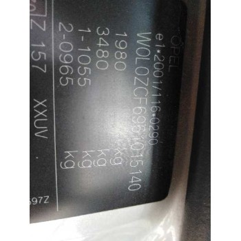 opel vectra c berlina del año 2006