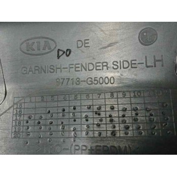 Recambio de aletin delantero izquierdo para kia niro e-niro drive referencia OEM IAM 87713G5000  