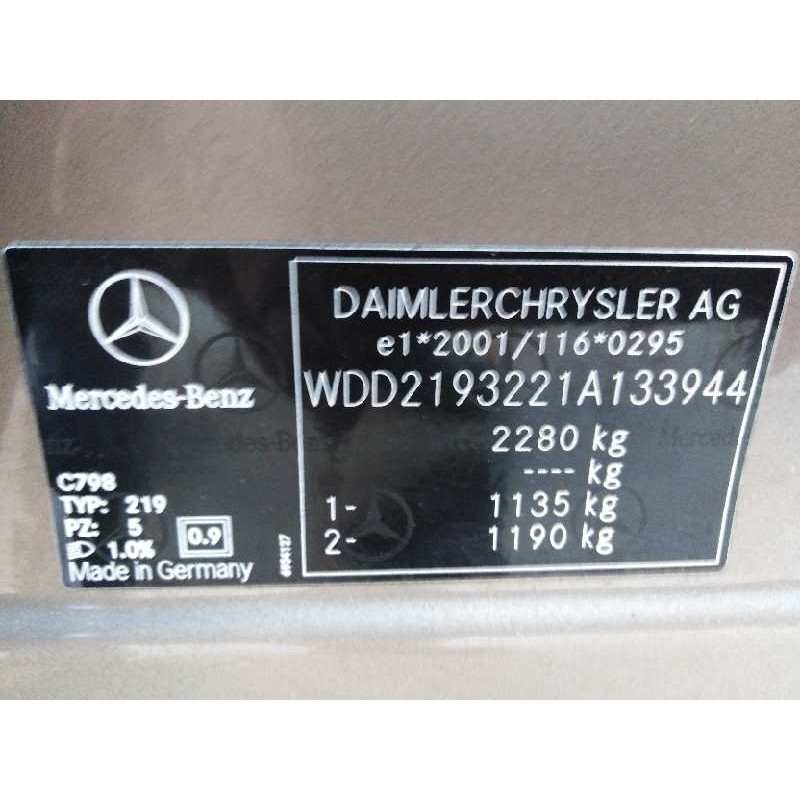 MERCEDES-BENZ CLS (C219) 2008