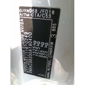 toyota yaris (_p9_) del año 2008