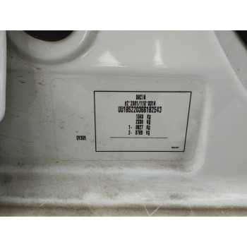 Recambio de carroceria corte para dacia sandero 1.0 tce cat referencia OEM IAM   