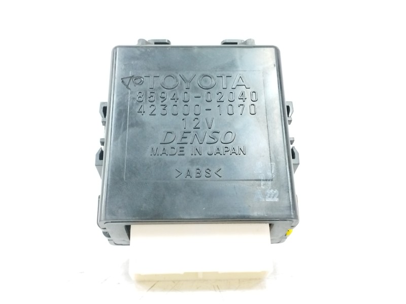 Recambio de modulo electronico para toyota auris 2.2 d-cat referencia OEM IAM 8594002040 4230001070 Recambio de modulo electronico para toyota auris 2.2 d-cat referencia OEM IAM 8594002040 4230001070