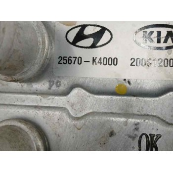 Recambio de enfriador aceite motor para kia niro e-niro drive referencia OEM IAM 25670K4000  