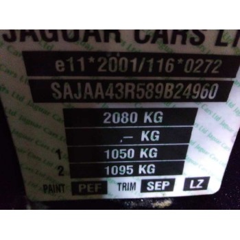 jaguar xk8/xkr coupe del año 2008