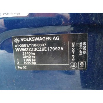 volkswagen passat variant (3c5) del año 2006