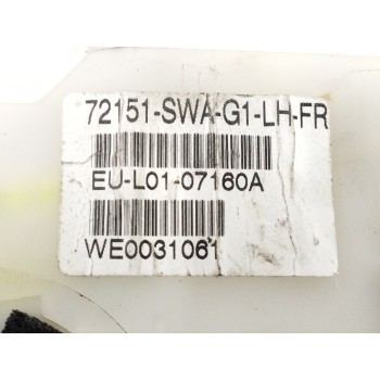 Recambio de cerradura puerta delantera izquierda para honda cr-v (re) 2.2 dtec cat referencia OEM IAM 72151SWAG1 EUL0107160A 