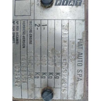 fiat uno (146_, 158_) del año 1993