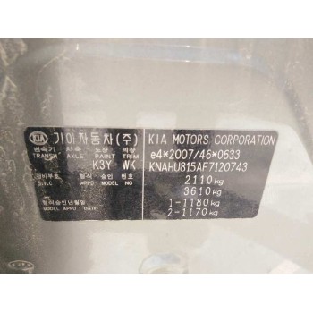 kia carens iv del año 2015