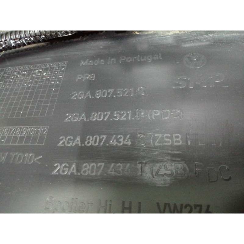 PARAGOLPES TRASERO 2GA807521S 2GA807521