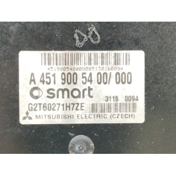 Recambio de centralita cambio automatico para smart fortwo coupé (451) 1.0 (451.331, 451.380) referencia OEM IAM A4519005400 G2T