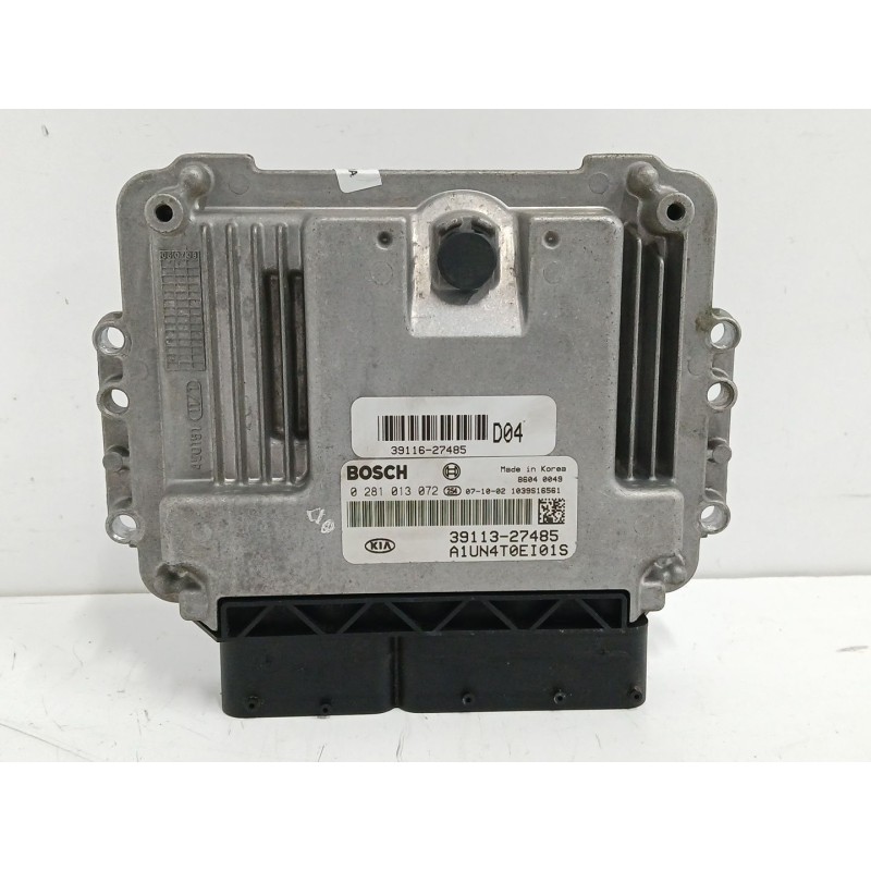 Recambio de centralita motor uce para kia carens iii monospace (un) 2.0 crdi 140 referencia OEM IAM 3911327485  0281013072