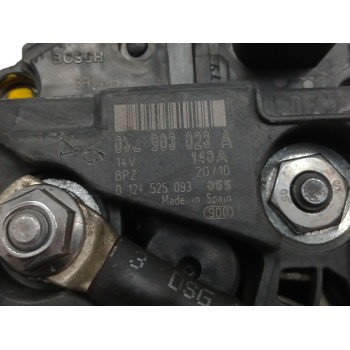 Recambio de alternador para volkswagen eos (1f7) 1.4 16v tsi referencia OEM IAM 03C903023A 140A 0124525093
