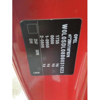 opel corsa d del año 2008